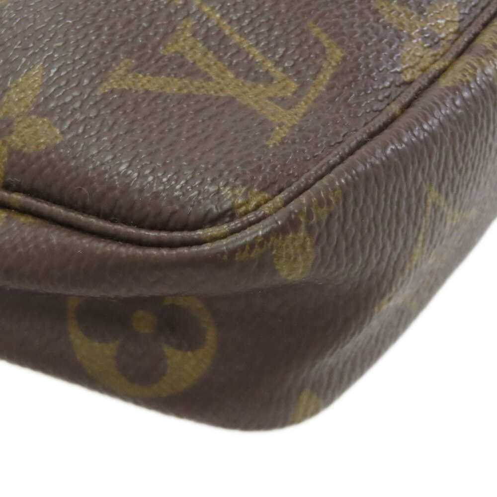 LOUIS VUITTON Brown Monogram Canvas Pochette Pouch - Picture 12 of 14